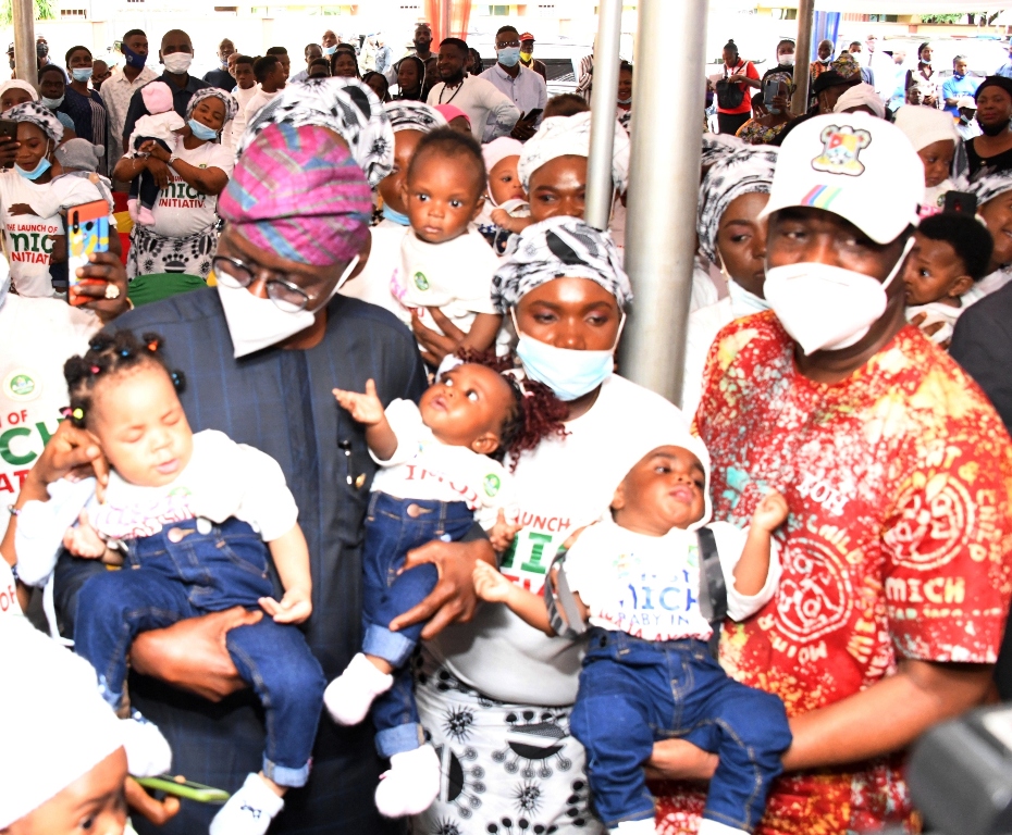 SANWO-OLU LAUNCHES NUTRITION SCHEME TO CURB COGNITIVE DISABILITIES IN NEWBORNS